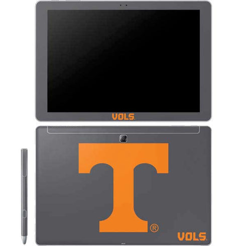 University of Tennessee-Knoxville T Logo Vols on Gray Galaxy Book 12in Skin